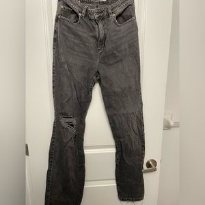 Garage wide leg jeans